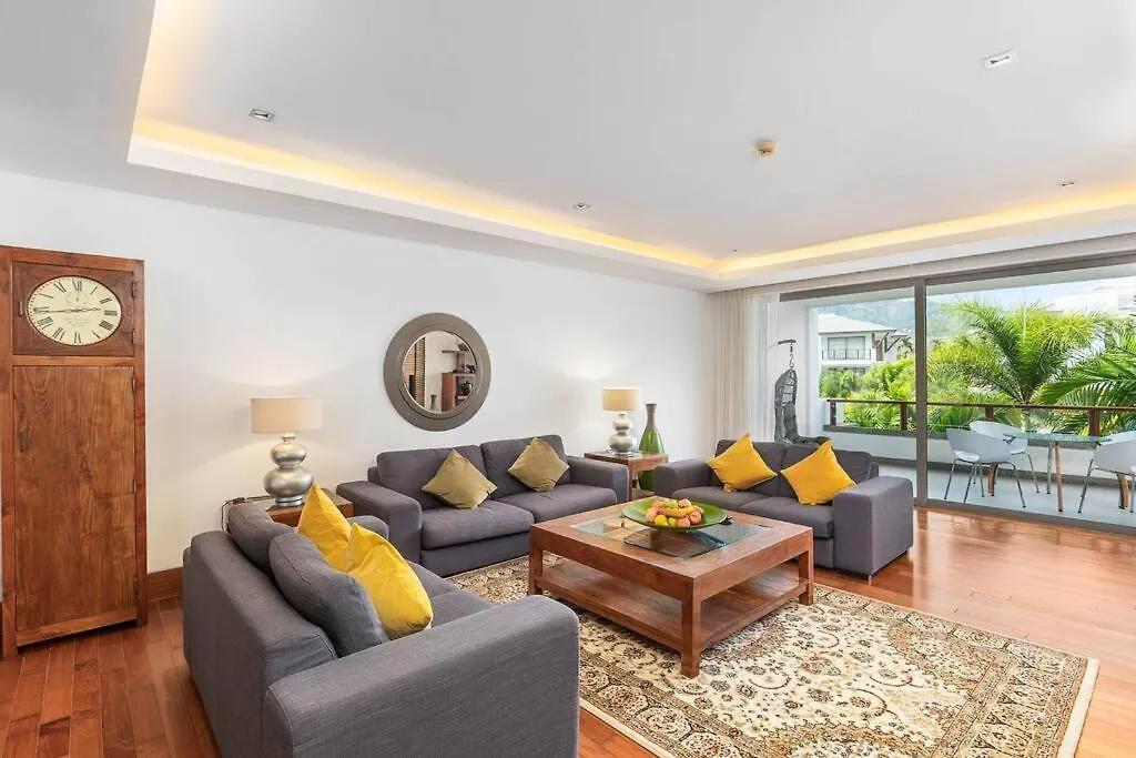 Lägenhet 3Bdr Beachfront Naithon Bp01 Phuket Thailand