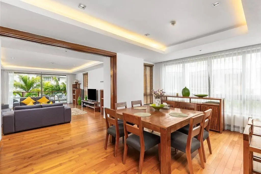 Lägenhet 3Bdr Beachfront Naithon Bp01 Phuket